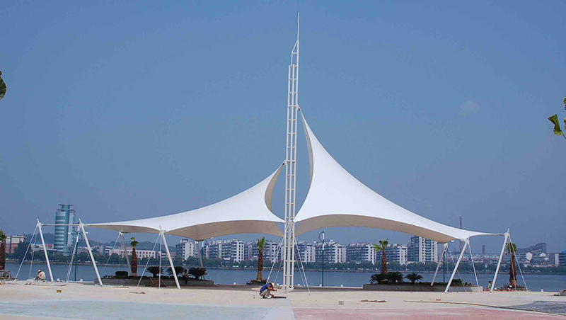 張拉膜結(jié)構(gòu)遮陽棚價格 張拉膜結(jié)構(gòu)遮陽棚價格