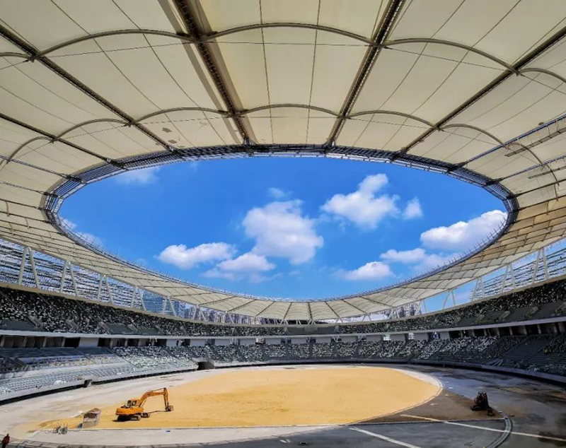 安裝體育場(chǎng)膜結(jié)構(gòu)要注意4點(diǎn)