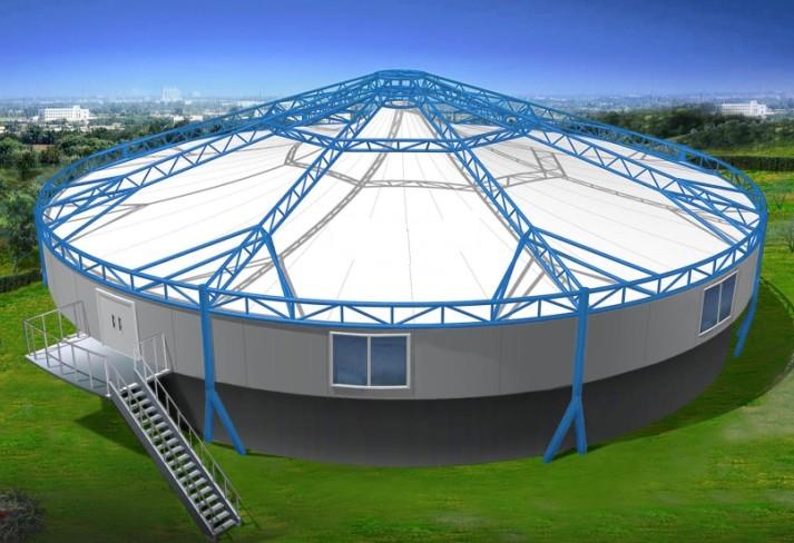 棚蓋張拉索膜結(jié)構(gòu) 棚蓋張拉索膜結(jié)構(gòu)