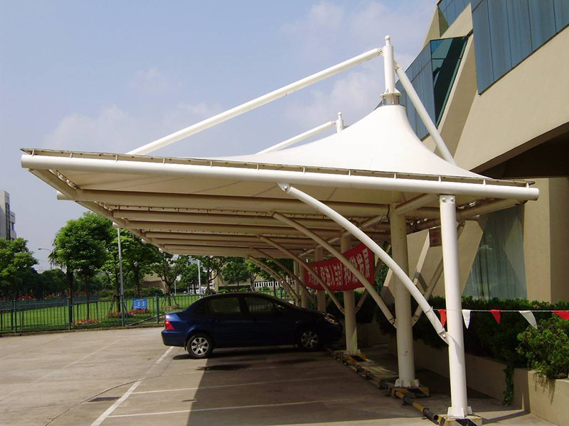 膜結(jié)構(gòu)車棚 膜結(jié)構(gòu)車棚