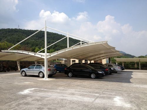 膜結(jié)構(gòu)停車棚 膜結(jié)構(gòu)停車棚